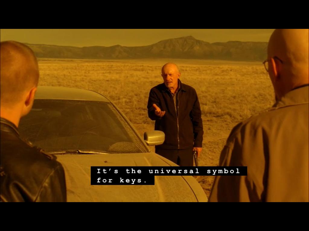 1024x768 Mike Teaching Walt A Lesson Breakingbad - Breaking Bad Painting Rowboat