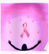 210x230 Breast Cancer Painting Amp Mixed Media Posters Redbubble - Breast Cancer Painting