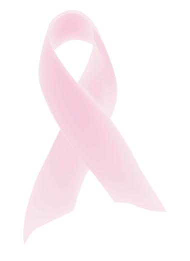381x521 Ribbon Stencil - Breast Cancer Ribbon Painting