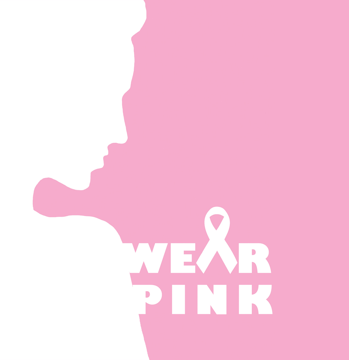 1152x1188 Students Paint The Campus Pink The Hawkeye - Breast Cancer Ribbon Painting