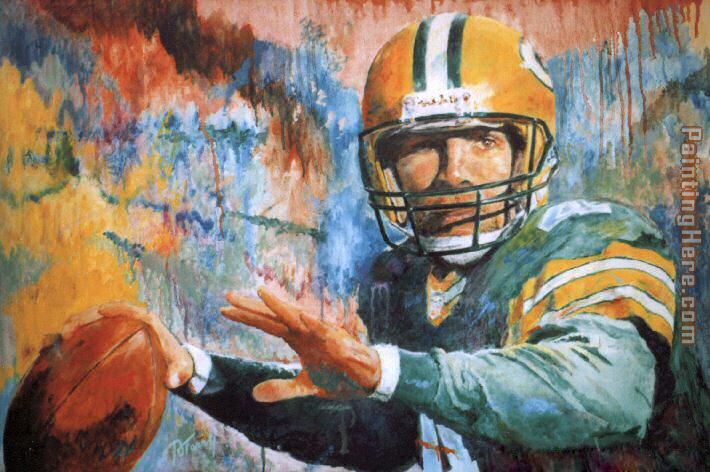 710x472 Unknown Artist Brett Favre 98 Painting Anysize 50% Off - Brett Favre Painting