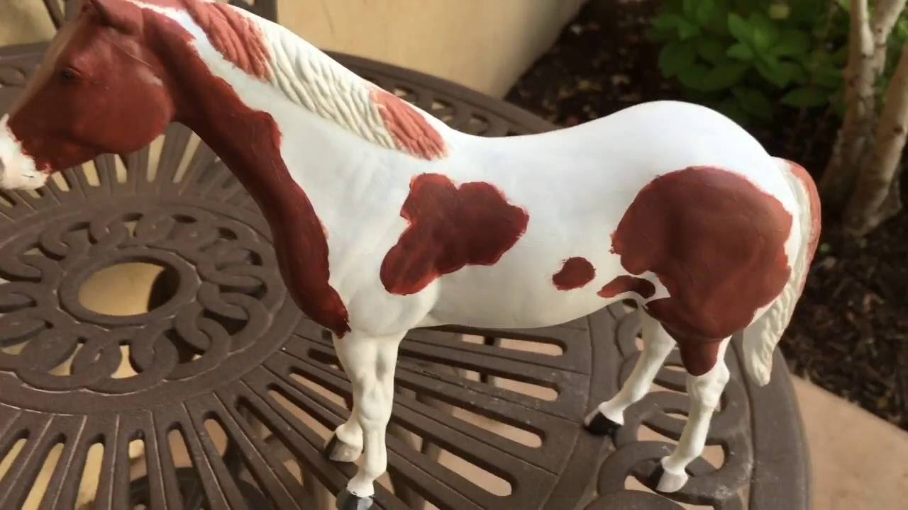 1280x720 Speed Painting Breyer Horse Custom! - Breyer Horse Painting