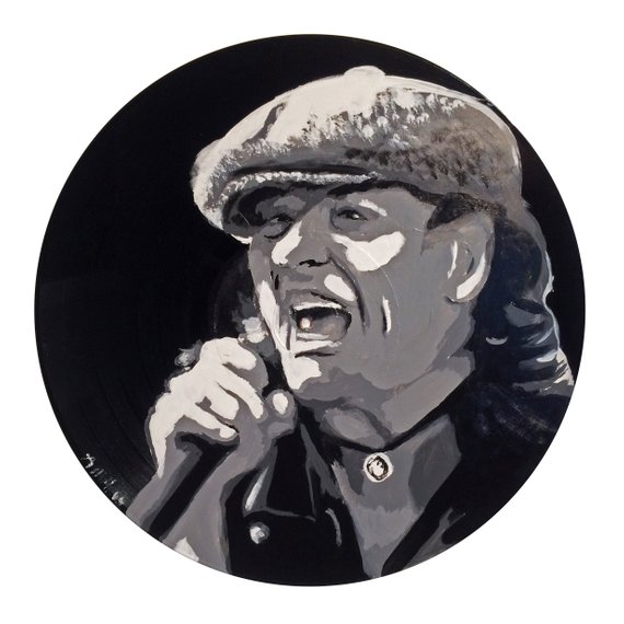 570x570 Brian Johnson Vinyl Painting - Brian Johnson Painting