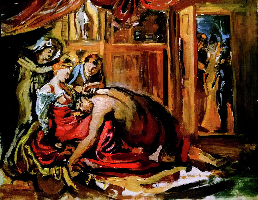 900x699 Moore's Law Painting By Brian Johnson - Brian Johnson Painting