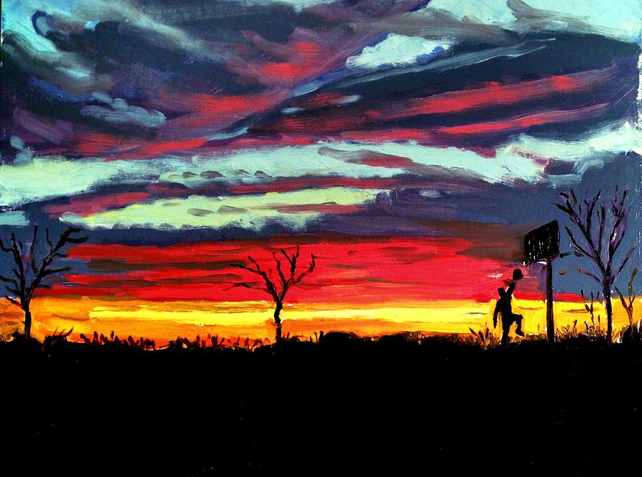 900x669 Sunup Til' Sundown Painting By Brian Johnson - Brian Johnson Painting