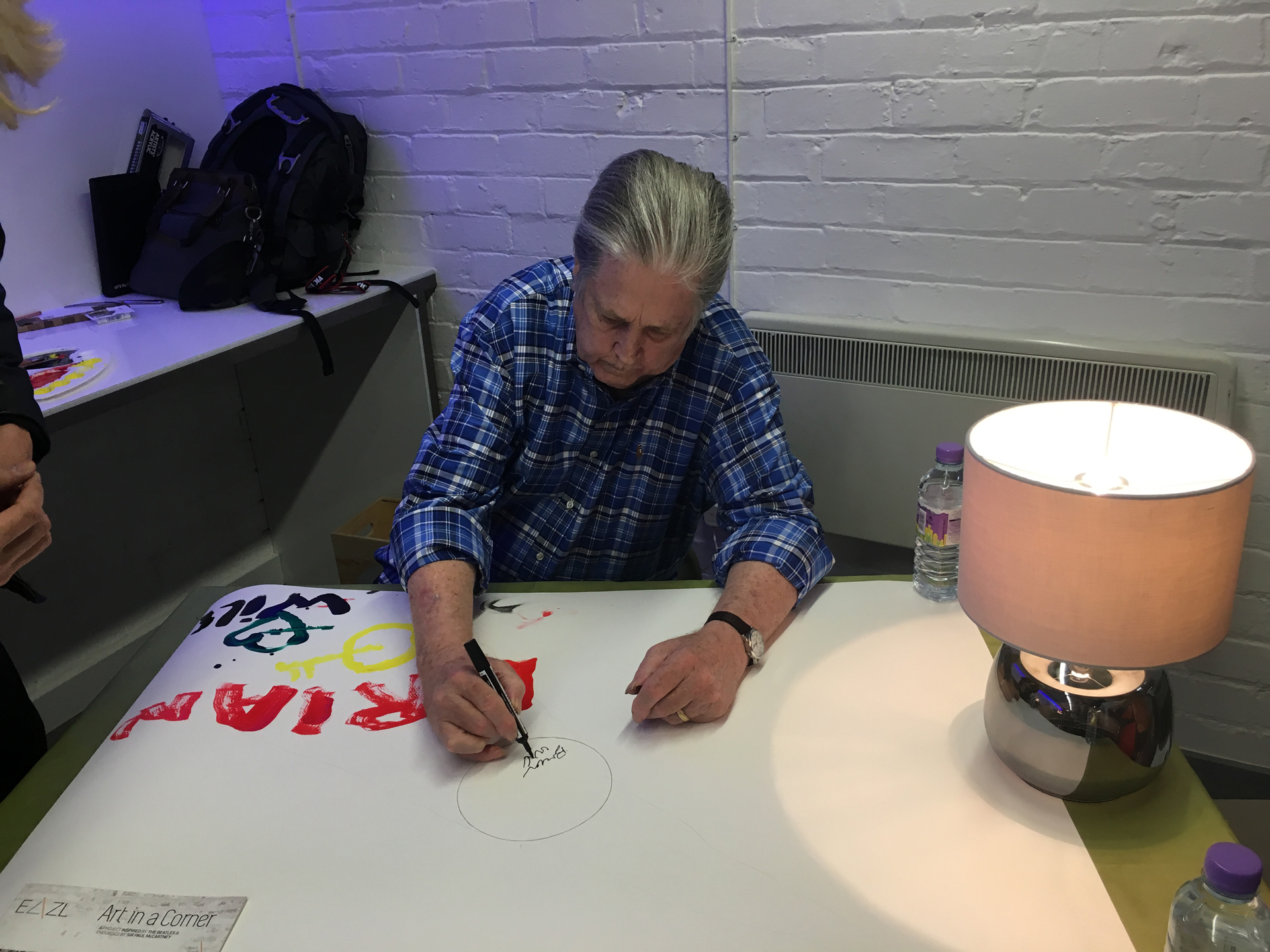 1920x1440 Brian Wilson And Band Art In A Corner - Brian Wilson Painting