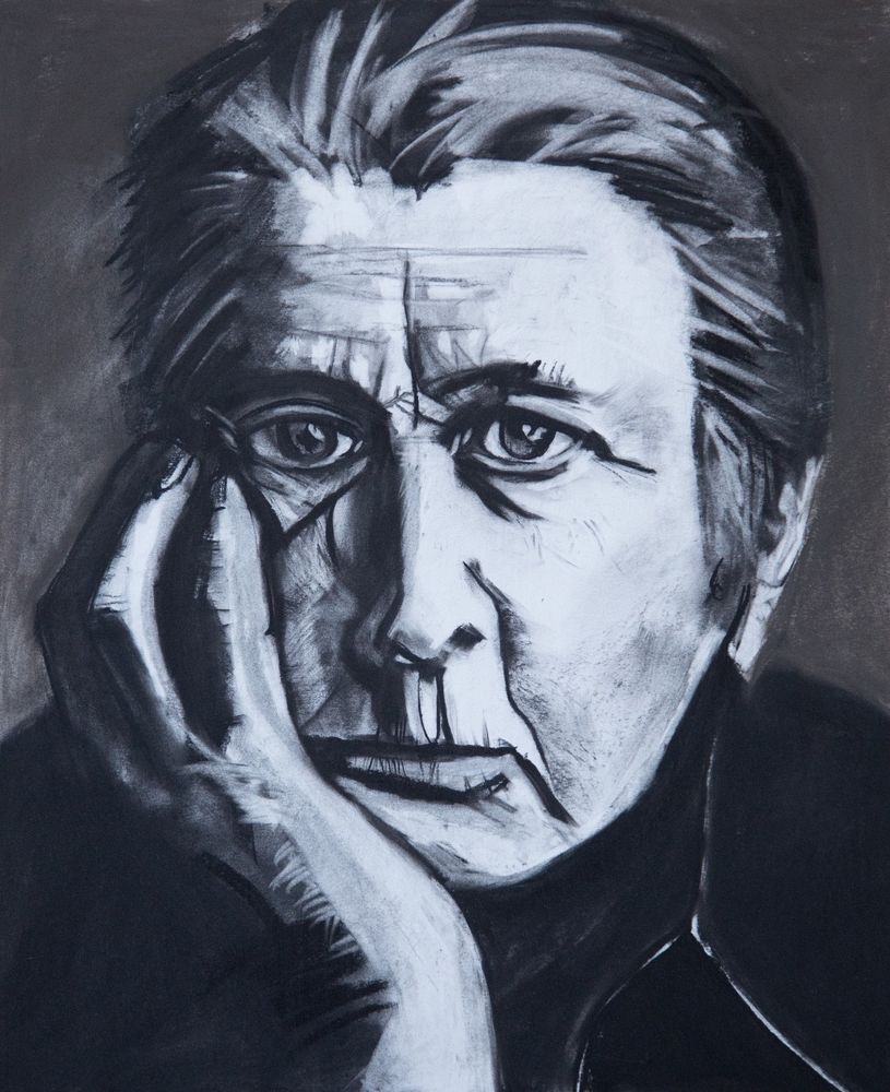 815x1000 Brian Wilson, Original Charcoal Drawing,14x17,unframed,strathmore - Brian Wilson Painting