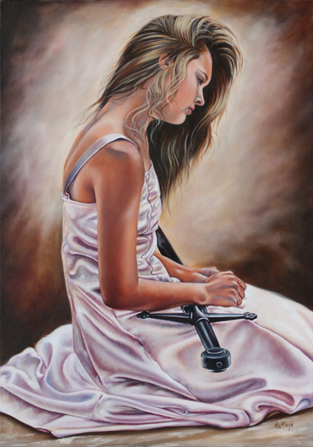 450x642 Ilse Kleyn Bride Of Christ Series - Bride Of Christ Painting