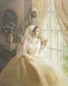 239x300 William Hallmark - Bride Of Christ Painting