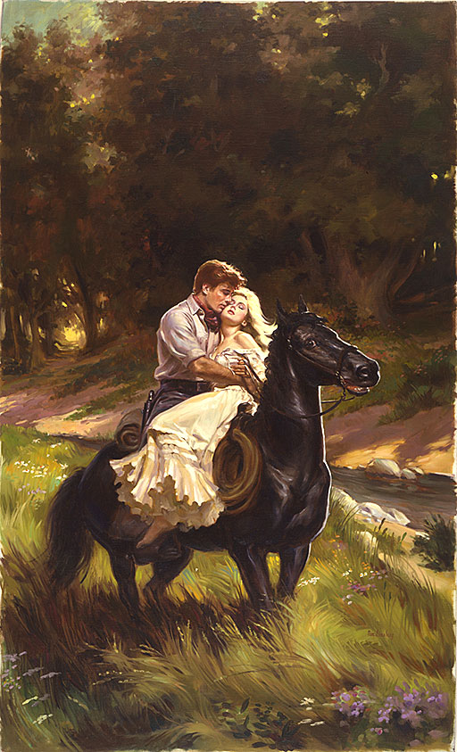 512x843 Max Ginsburg Illustration - Bride Of The Wind Painting