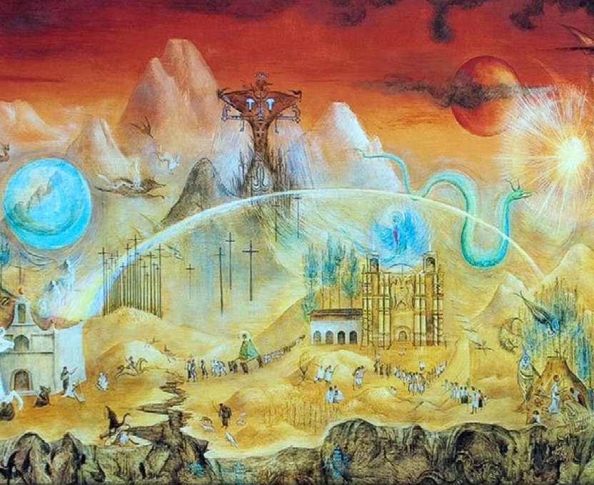 832x680 Mexico.mx - Bride Of The Wind Painting