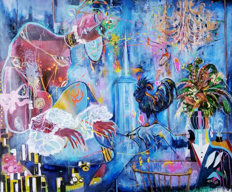 770x640 Saatchi Art The Bride Of The Wind - Bride Of The Wind Painting