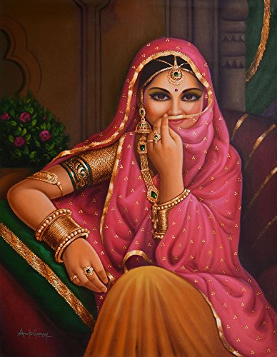 388x500 Exotic India Beautiful Hindu Bride - Bride Painting