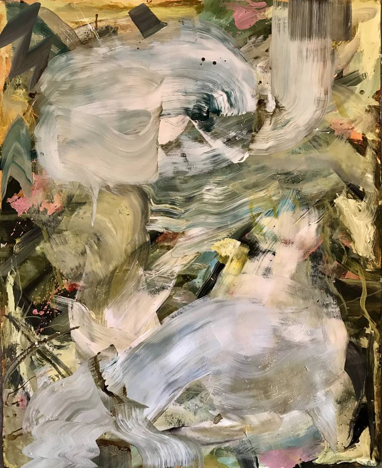 770x945 Saatchi Art Reluctant Bride Painting By Ian Rayer Smith - Bride Painting