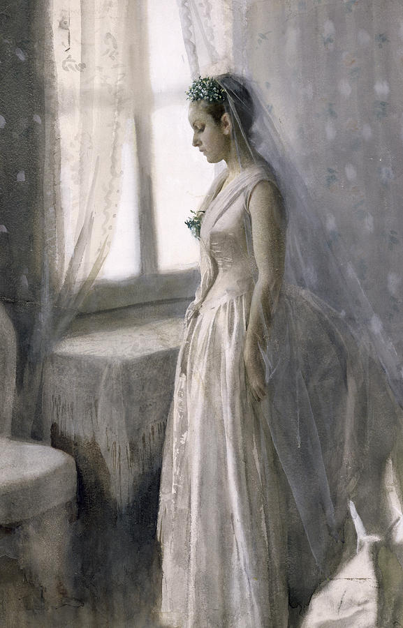 577x900 The Bride Painting By Anders Leonard Zorn - Bride Painting