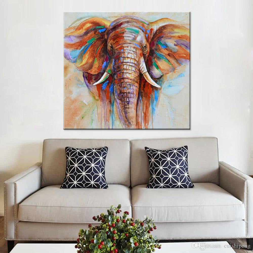 Bright Elephant Painting