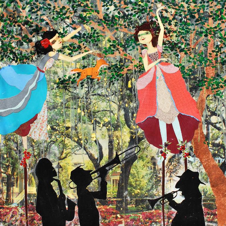 770x770 Saatchi Art Bright Eyes Painting By Denise Duong - Bright Eyes Painting