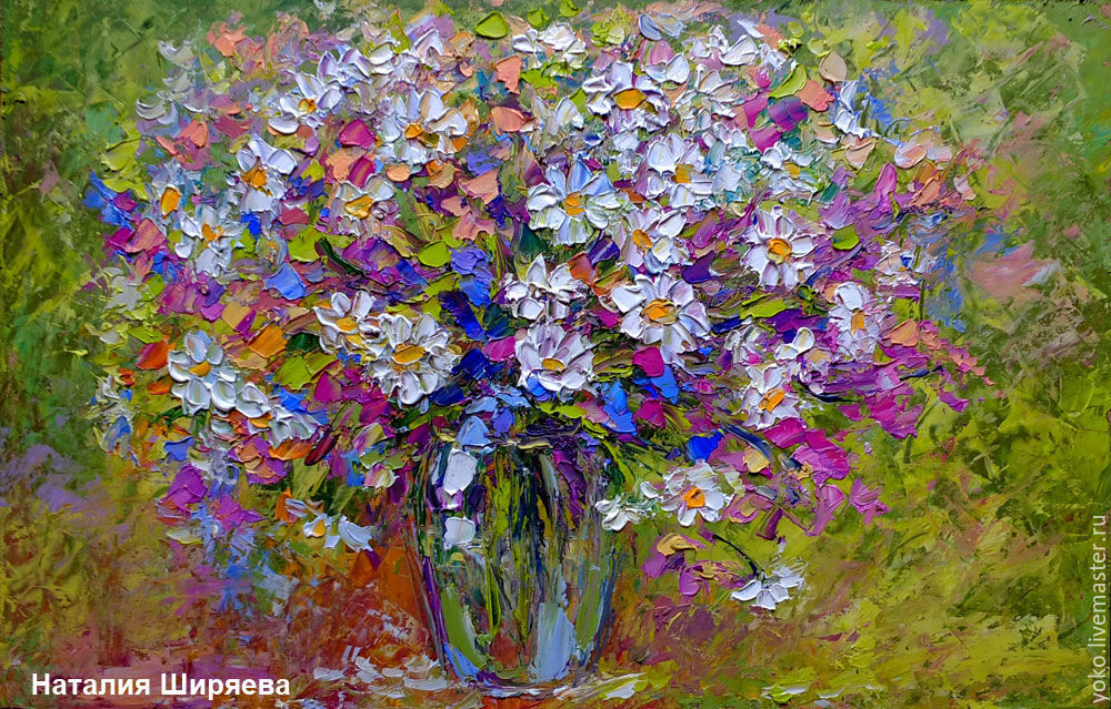 Bright Flower Painting at PaintingValley.com | Explore collection of ...