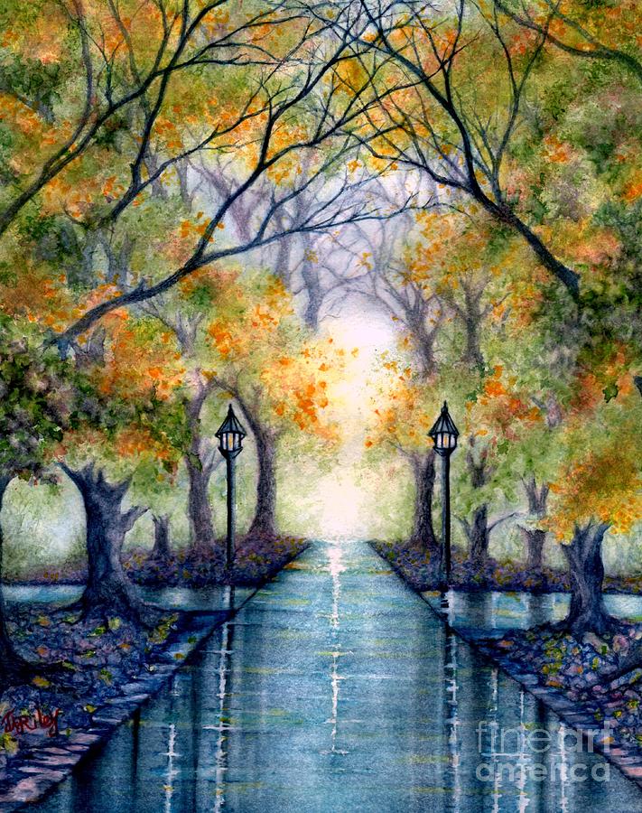 711x900 Esu The Future Looks Bright Painting By Janine Riley - Bright Painting