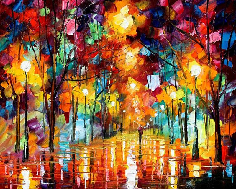 Bright Painting at PaintingValley.com | Explore collection of Bright ...