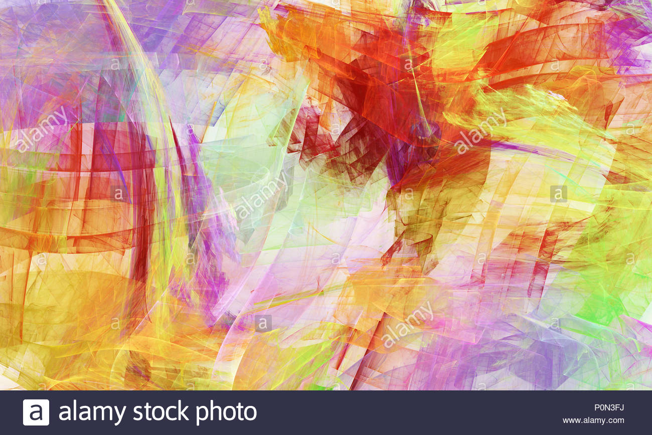 1300x868 Abstract Color Dynamic Background With Lighting Effect. Futuristic - Bright Painting