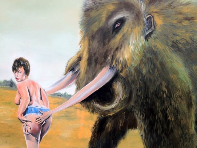 640x480 Brilliant Painting By Vic Reeves Slacker Shack - Brilliant Painting