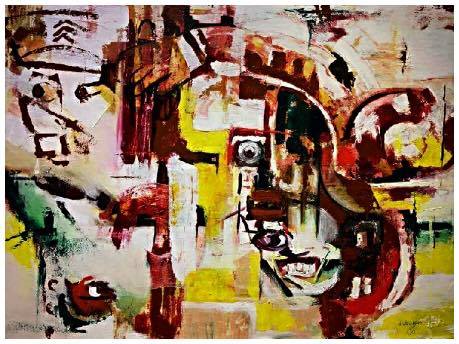 459x344 Meet The Brilliant Painter Mario Aristhene Preppy Trendy Mag - Brilliant Painting