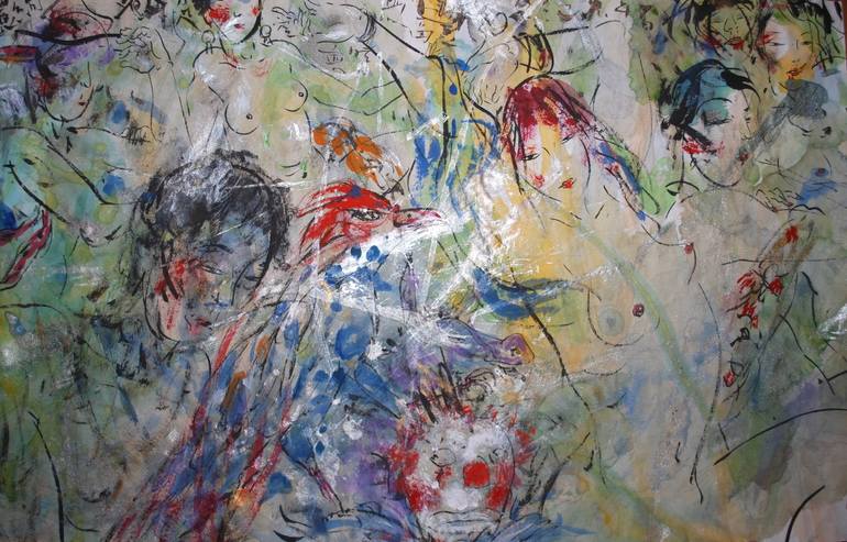 770x493 Saatchi Art Magnificently Brilliant Painting By Earthstone Chu - Brilliant Painting