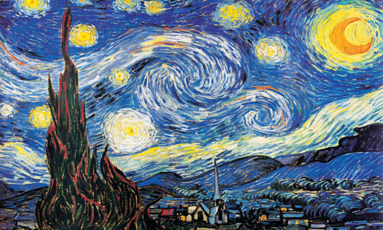 750x450 Van Gogh Starry Night Is A Classic Masterpiece - Brilliant Painting