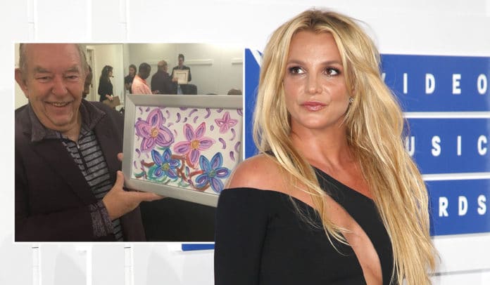 696x406 Would You Pay For This Britney Spears Painting - Britney Spears Painting