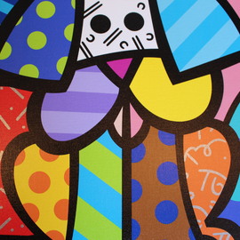 270x270 True Love By Romero Britto, 2017 Print Artsper (263200) - Britto Painting