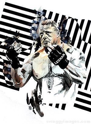300x410 Free Brock Lesnar Painting Swaggy Images - Brock Lesnar Painting