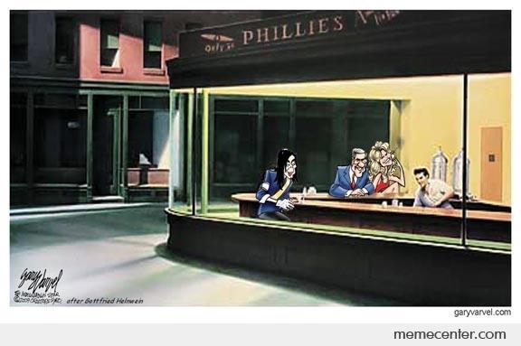 576x383 Boulevard Of Broken Dreams By Ben - Broken Dreams Painting