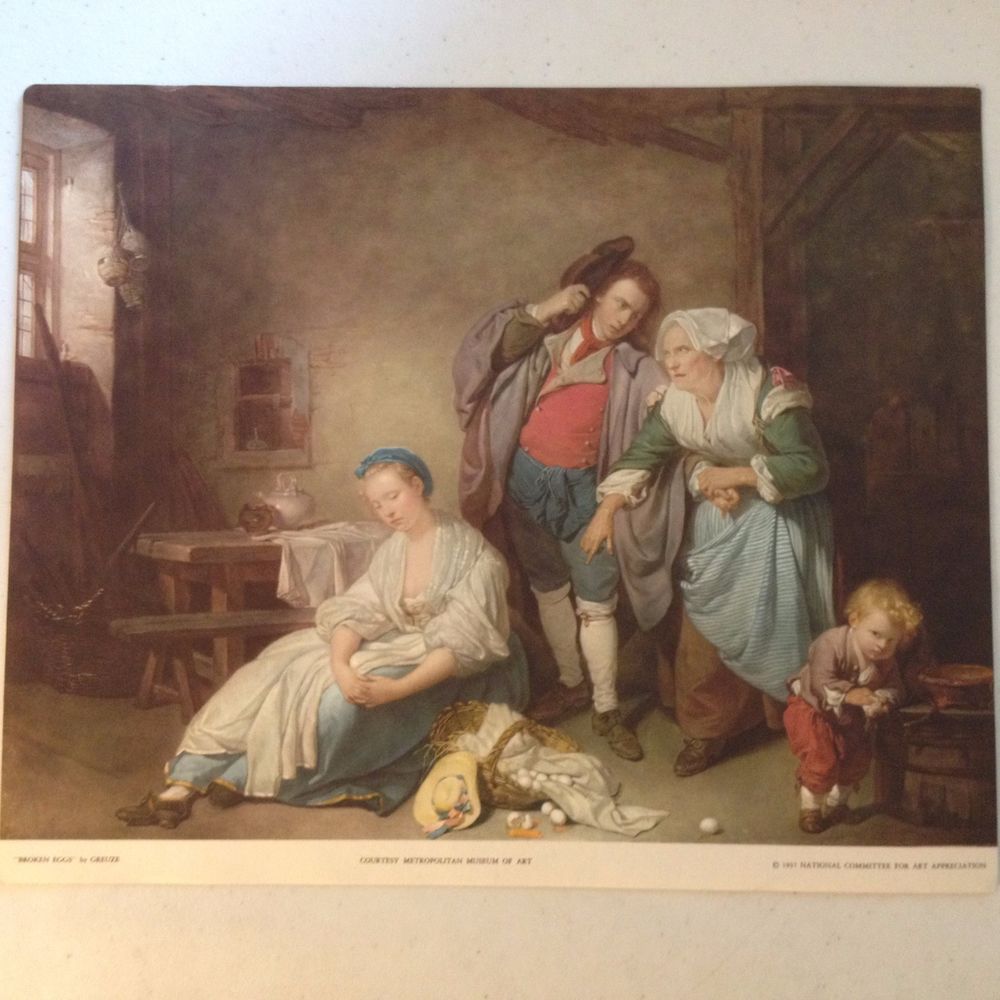 Broken Eggs Painting