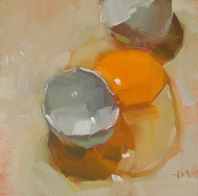 400x396 The Dpw Painting Challenge! - Broken Eggs Painting