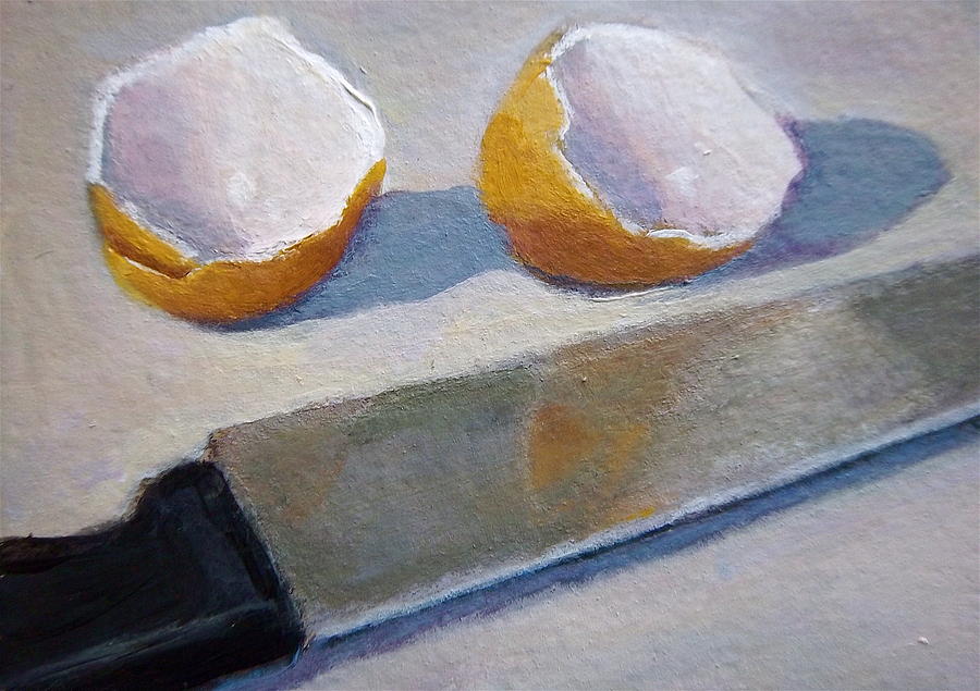 900x635 Broken Egg Shells Painting By Joyce Geleynse - Broken Eggs Painting