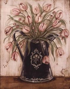 236x299 The Broken Flower Pot Print By Jan Verhas. My All Time Favorite - Broken Flower Pot Painting