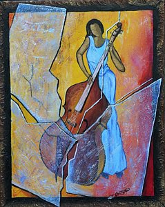 239x300 Broken Glass Paintings Fine Art America - Broken Glass Painting