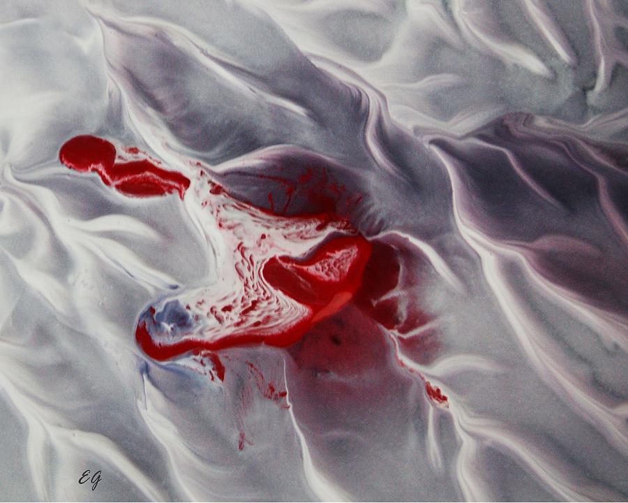 900x720 Broken Heart Painting By Eddie Glass - Broken Heart Painting