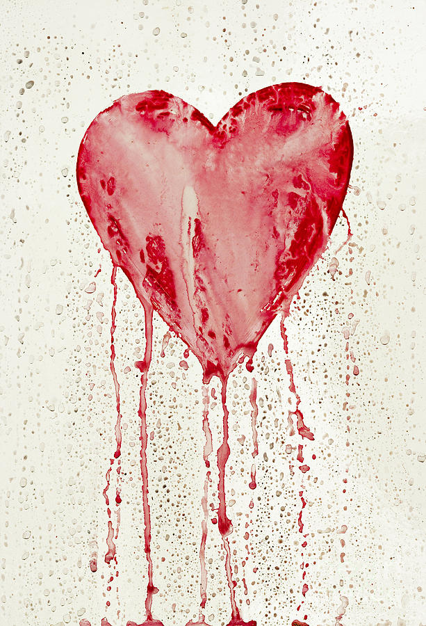 613x900 Broken Heart - Broken Heart Painting