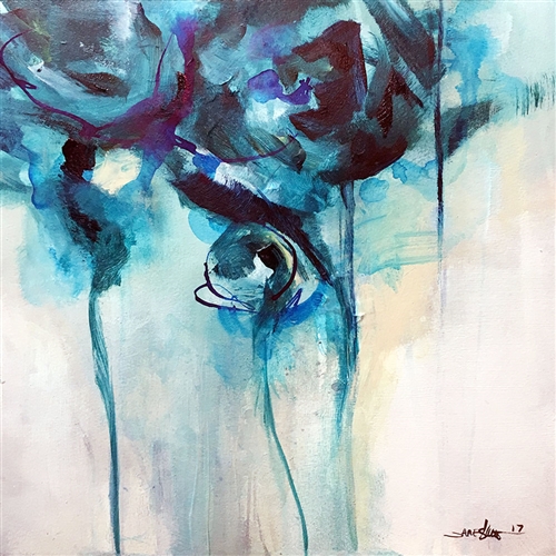 500x500 Janesko Broken Flowers Original Painting - Broken Painting