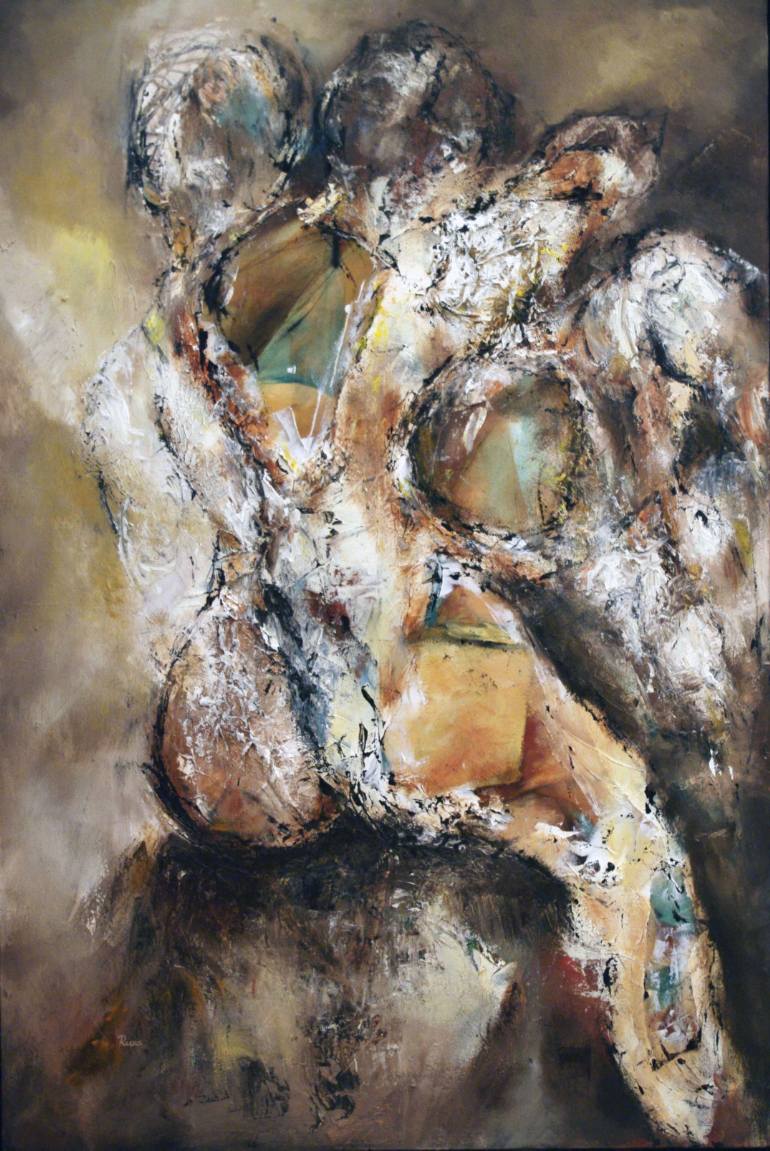 770x1151 Saatchi Art Broken Soul Painting By Jose Riera - Broken Painting