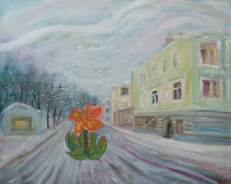 770x614 Saatchi Art Broken Silence Painting By Lucemar De Souza - Broken Silence Painting