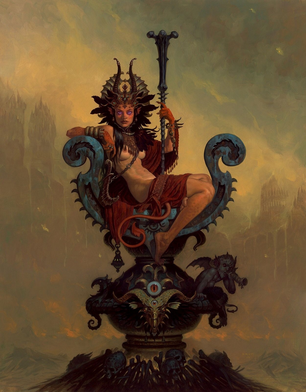 977x1250 Gerald Brom - Brom Painting