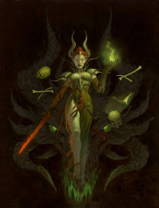 614x800 Gerald Brom - Brom Painting