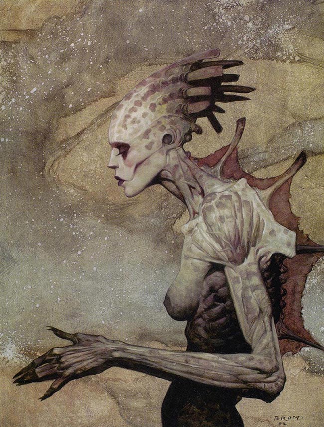 650x855 Gerald Brom - Brom Painting