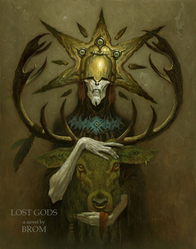 646x820 Brom Art Mythopoeia Fantasy Art, Concept Art - Brom Painting