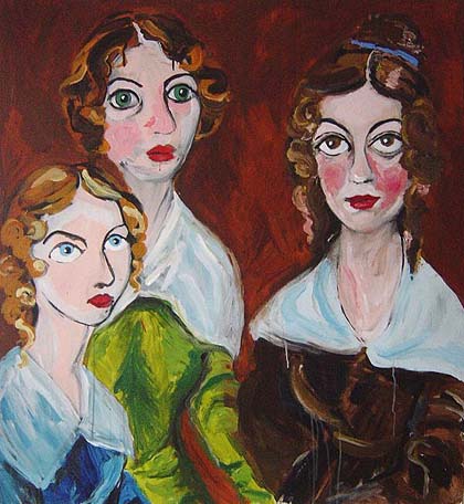 420x456 Stella Vine Sells Special Sisters Portrait To Help Save - Bronte Painting