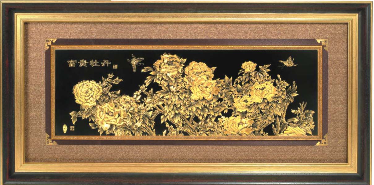 1209x600 Delicate Carving Craft Bronze Painting High Quality Delicate - Bronze Painting