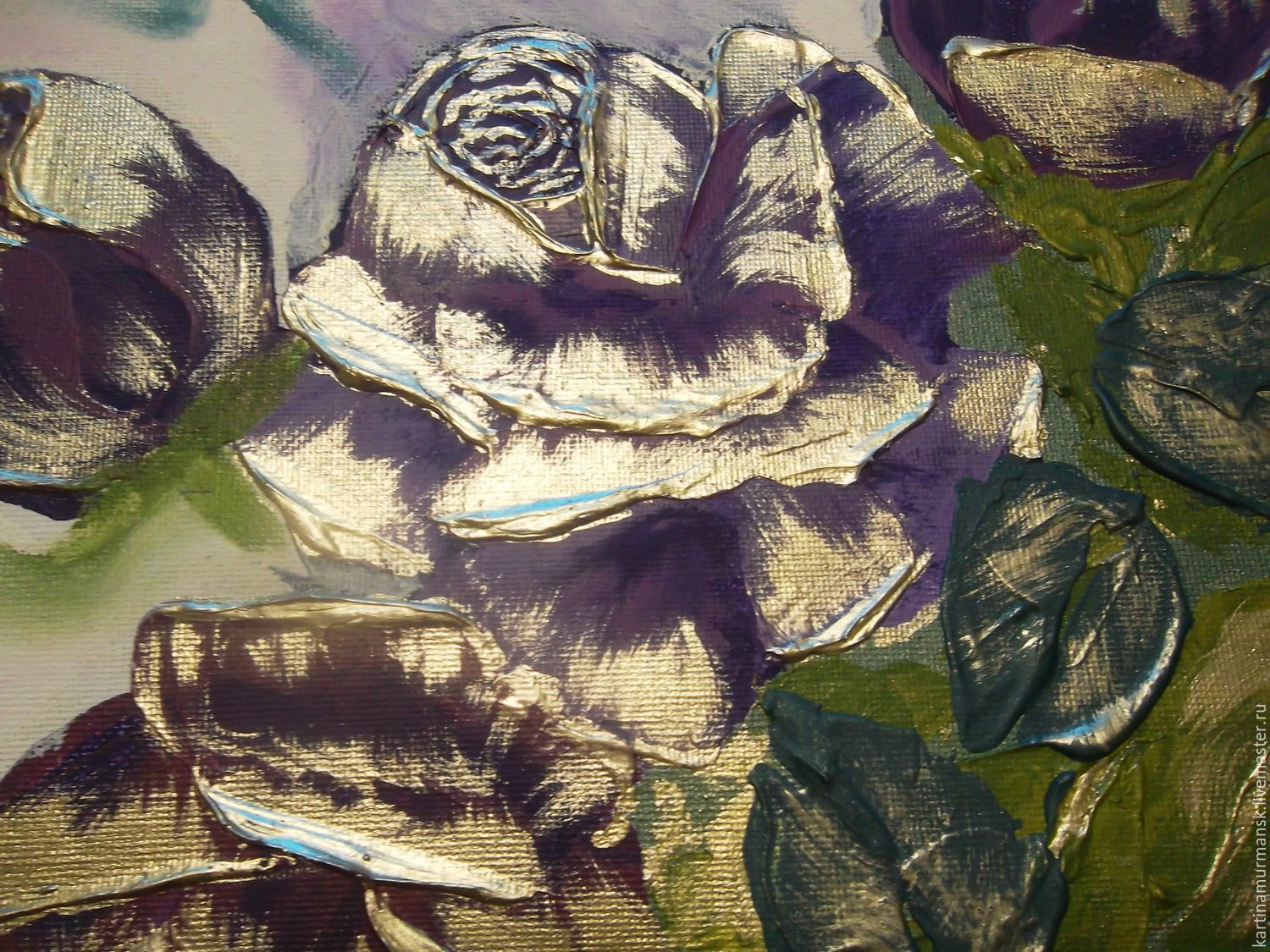 1500x1125 Oil Painting Flowers Roses 4060 Bronze Rose Shopline - Bronze Painting